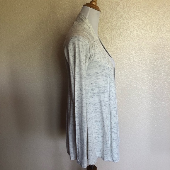 Mod-o-doc Knit Cardigan Sweater M Heather Grey - Picture 2 of 6